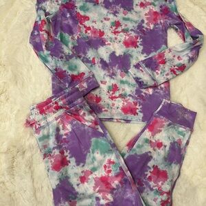 Colorful Tie-Dye Lounge Set